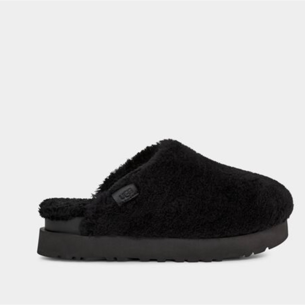 New woman's/ girls black Sugar sole UGGS slippers sandal mule sz 8